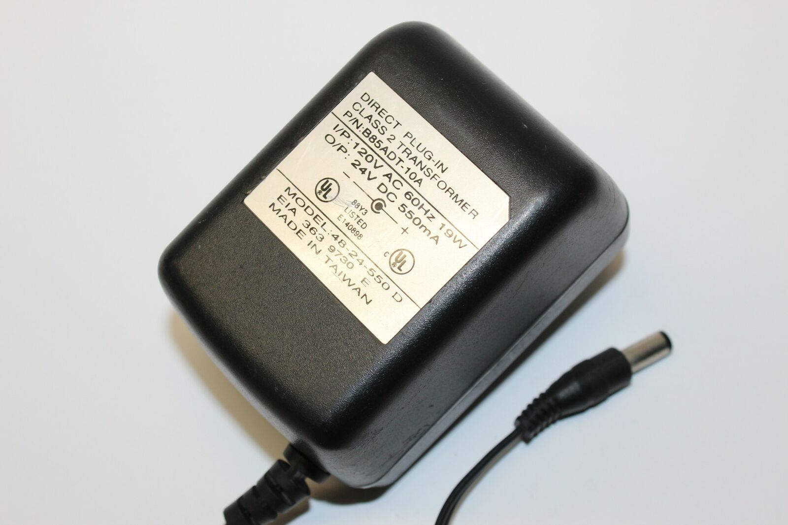 New 24V 550mA 48-24-550D B85ADT-10A Class 2 Transformer Power Supply Ac Adapter